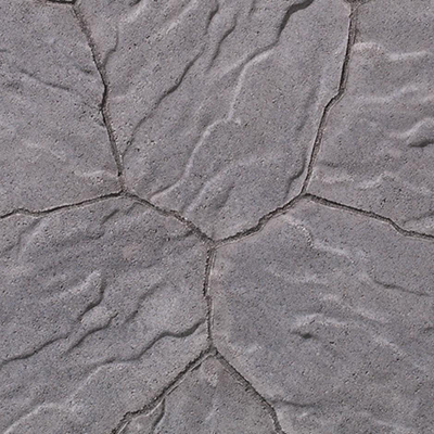 Dalle « Portage » nuancé gris et charbon Permacon
