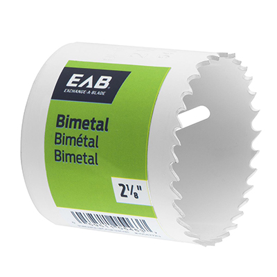Emporte-pièce bimétal (M3) 2-1/8" - Industriel - échangeable
