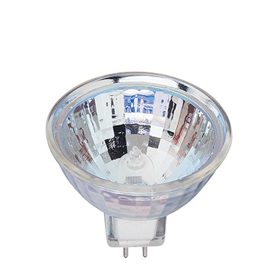 Ampoule halogène «12V» MR16, 20W, 2700K Blanc doux, gradable