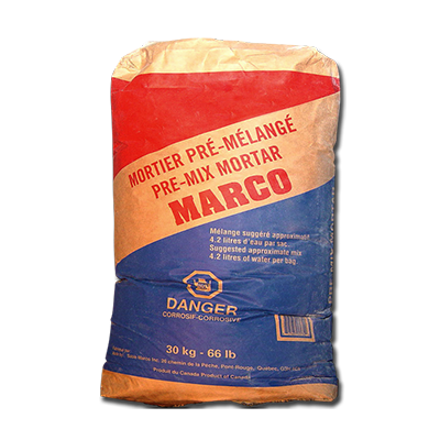 Mortier pré-mélangé «SABLE MARCO» (30 kg)