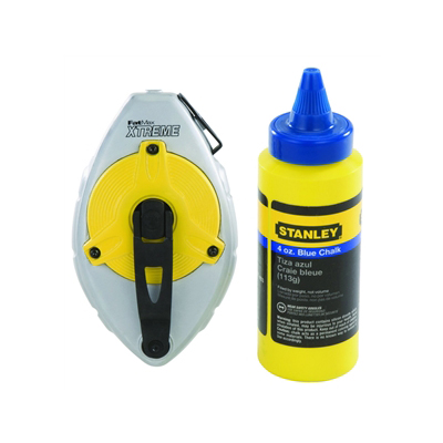 Cordeaux à craie «FatMax Xtreme», 4 oz, 100 pi - Craie bleue