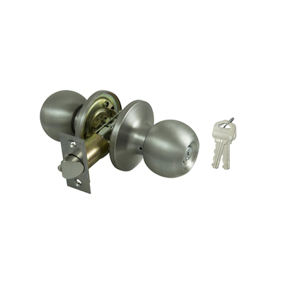 Poignée serrure à clé T3600V-PS «ProSource» Chrome satin