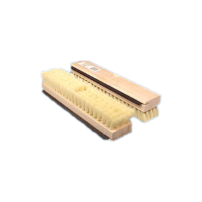 Brosse à piscine, fibre Tampico, racloir caoutchouc, 12 po - souple