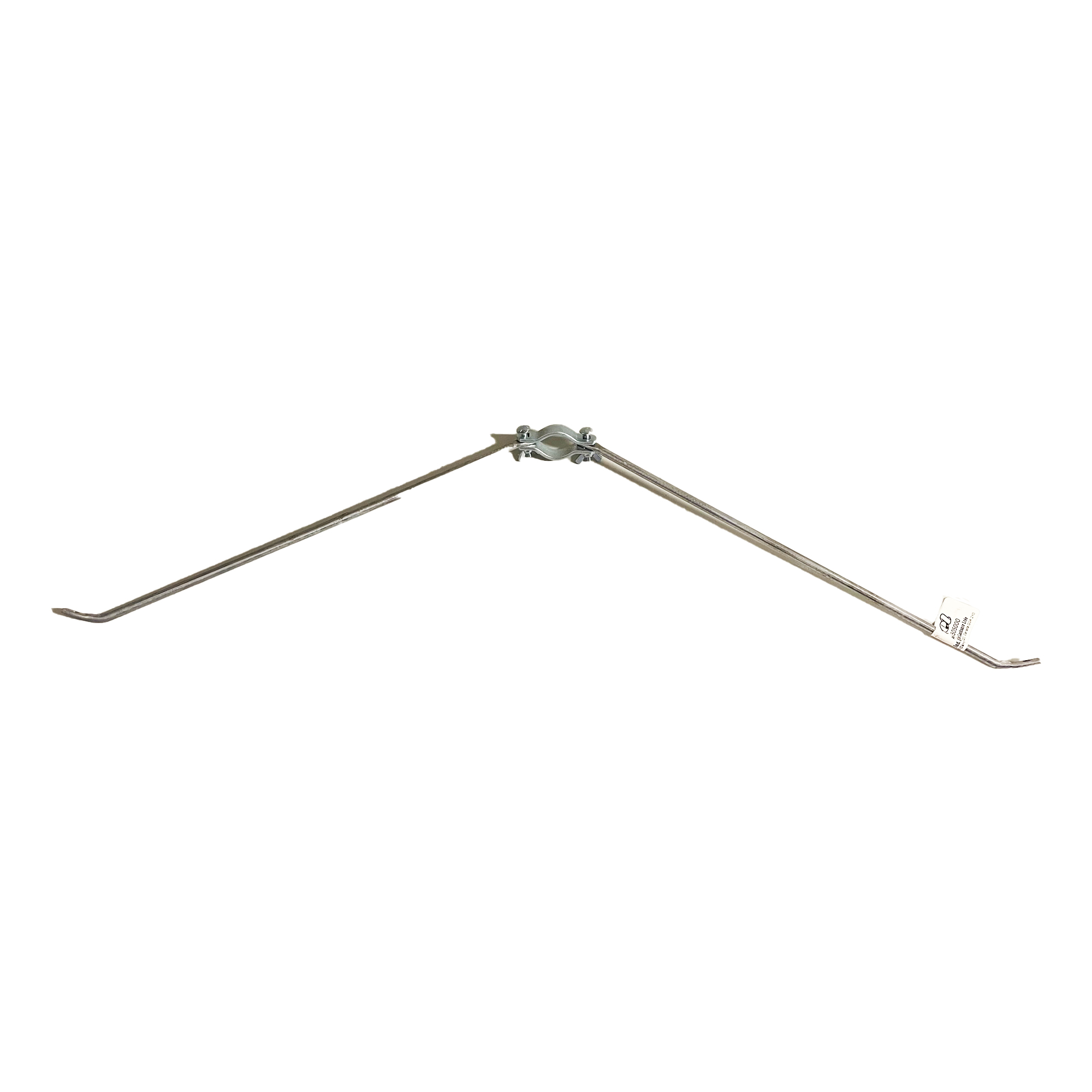 Renfort en métal pour balai-brosse - 15 po