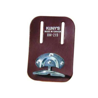 Porte-marteau en cuir «Kuny's» - Havane