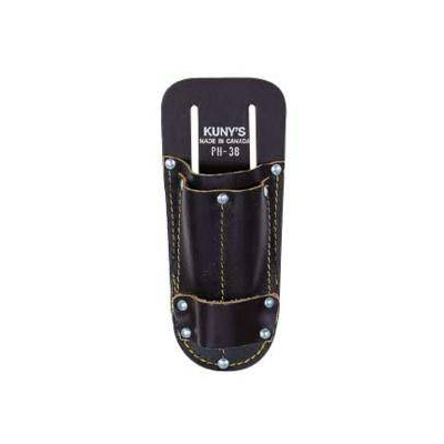 Étui à outils, 1 poche, en cuir - Noir