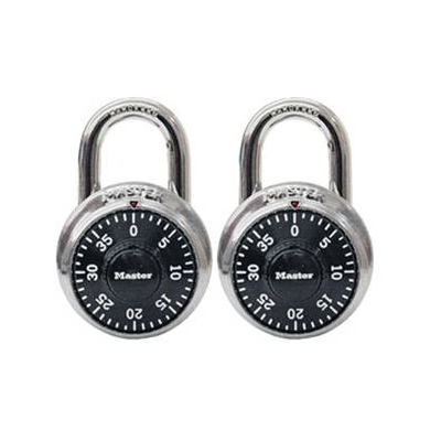 Cadenas à combinaison - 1-7/8 po «Master» (pqt 2)