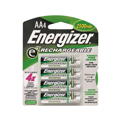 Pile rechargeable AA «Energizer» (pqt 4)