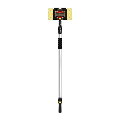 Brosse de lavage pour l'auto avec manche télescopique 66 po (unité)