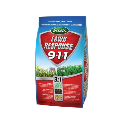 Mélange 3 en 1 pour pelouse Scotts «Lawn Response 9-1-1» (4.8 kg)