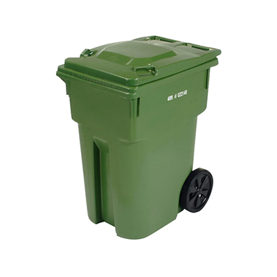 Bac roulant 360 L «IPL» Vert (unité)