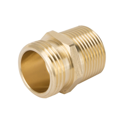 Connecteur double en laiton - Mâle 3/4 po NH x 3/4 po NPT x 1/2 po NPT (F) (unité)