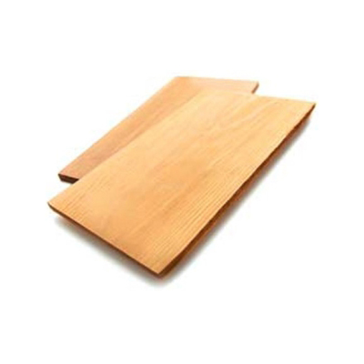 Planche à griller en cèdre 5-1/4" x 11-7/8" «GrillPro» (pqt 2)