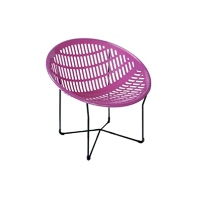 Coquille de chaise SOLAIR - Violet (unité)