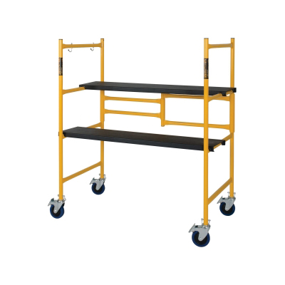 Échafaudage portatif - 21-1/2 po x 39 po x 9 pi - Jaune (unité)