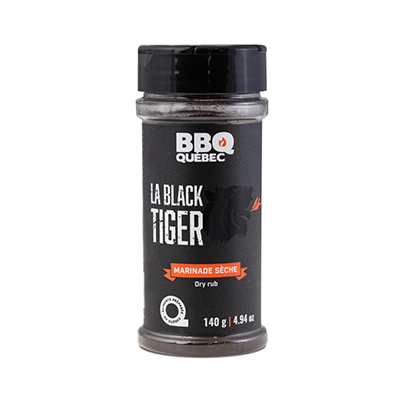Marinade sèche Black Tiger «BBQ QUÉBEC» (140 g)