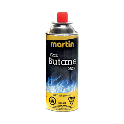Combustible Butane «martin» 228 g (pqt 4)